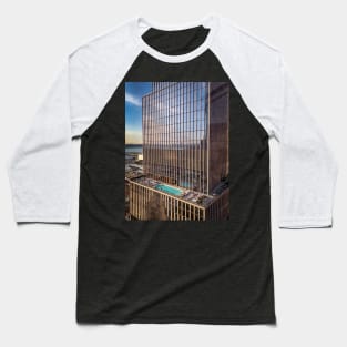 Hudson Yards Skyscraper Manhattan NYC Baseball T-Shirt